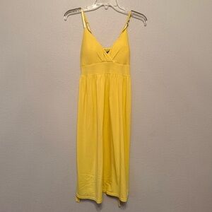 Planet Gold Yellow Maxi Dress